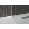 WALK-IN zástěna jednodílná k instalaci na zeď, 1200x1900mm, sklo čiré