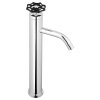 INDUSTRY stojánková umyvadlová baterie vysoká, výška 332 mm, chrom/černá