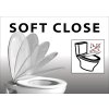 PACO WC sedátko, SLIM, Soft Close, Easy Take, černá mat