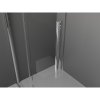 MEXEN/S - Velar L Sprchová zástěna posuvná Walk-in 120 x 200 cm, transparent 8 mm, chrom 871-120-003-03-01