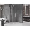 MEXEN/S - Velar L Sprchová zástěna posuvná Walk-in 120 x 200 cm, transparent 8 mm, chrom 871-120-003-03-01