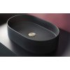 DEANTE - Silia nero Granit umyvadlo, oval CQS_NU6S