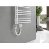 MEXEN/S - Neptun radiátor + topná tyč 900 x 500 mm, 600 W, bílá W101-0900-500-2600-20