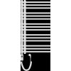 MEXEN/S - Neptun radiátor + topná tyč 900 x 500 mm, 600 W, bílá W101-0900-500-2600-20