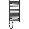 MEXEN/S - Hades radiátor + topná tyč 800 x 500 mm, 600 W, černá W104-0800-500-2600-70