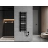 MEXEN/S - Ares radiátor + topná tyč 1200 x 400 mm, 600 W, černá W102-1200-400-2600-70