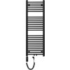 MEXEN/S - Ares radiátor + topná tyč 1200 x 400 mm, 600 W, černá W102-1200-400-2600-70