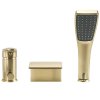 REA - Třídílná vanová baterie RIVEN Brush Gold REA-B0494