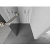 MEXEN/S - Kioto+ Sprchová zástěna WALK-IN s poličkou a držákem ručníků 90 x 200 cm, zrcadlová, nikl kartáčovaná 800-090-121-97-50