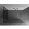 MEXEN/S - Kioto Sprchová zástěna WALK-IN 120 x 90 cm, transparent, nikl kartáčovaná 800-120-212-97-00-090