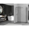MEXEN/S - Kioto Sprchová zástěna WALK-IN 105 x 90 cm, transparent, nikl kartáčovaný 800-105-202-97-00-090