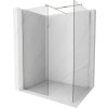 MEXEN/S - Kioto Sprchová zástěna WALK-IN 105 x 90 cm, transparent, nikl kartáčovaný 800-105-202-97-00-090