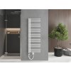 MEXEN/S - Neptun radiátor + topná tyč 1400 x 500 mm, 600 W, bílá W101-1400-500-2600-20