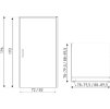 KERRA - Sprchový kout Hera 90 (bez vaničky) 5907548117311