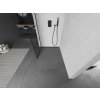 MEXEN/S - KIOTO Sprchová zástěna WALK-IN 80x200 cm 8 mm, černá, černý vzor 1 800-080-101-70-77