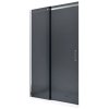 MEXEN - OMEGA posuvné dveře 140x190 cm 8 mm chrom, grey se sadou pro niku 825-140-000-01-40