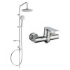 MEXEN/S - Carl sprchový sloup včetně sprchové baterie Pecos, chrom 72740240-00