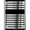 MEXEN - Uran otopný žebřík/radiátor 800 x 600 mm, 331 W, chrom W105-0800-600-00-01