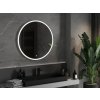 MEXEN - Gobi zrcadlo s osvětlením 90 cm, LED 6000K, 9801-090-090-611-00