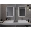 MEXEN - Sun zrcadlo s osvětlením 50 x 70 cm, LED 6000K, 9807-050-070-611-00