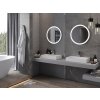 MEXEN - Oro zrcadlo s osvětlením 60 cm, LED 6000K, 9824-060-060-611-00