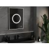 MEXEN - Koga zrcadlo s osvětlením 60 x 80 cm, LED 600 9821-060-080-611-00