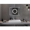 MEXEN - Koga zrcadlo s osvětlením 80 x 60 cm, LED 600 9821-080-060-611-00