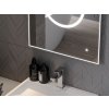 MEXEN - Koga zrcadlo s osvětlením 80 x 60 cm, LED 600 9821-080-060-611-00
