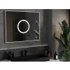 MEXEN - Koga zrcadlo s osvětlením 100 x 80 cm, LED 600 9821-100-080-611-00