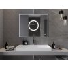 MEXEN - Koga zrcadlo s osvětlením 100 x 80 cm, LED 600 9821-100-080-611-00