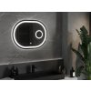 MEXEN - Umba zrcadlo s osvětlením s kosmetickým zrcátkem 80 x 60 cm, LED 600 9822-080-060-611-00
