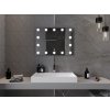 MEXEN - Dona zrcadlo s osvětlením 80 x 60 cm, LED 600 9818-080-060-611-00