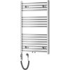 MEXEN/S - Ares radiátor + topná tyč 900 x 600 mm, 300 W, chrom W102-0900-600-2300-01