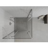 MEXEN/S - ROMA sprchový kout 70x70, transparent, chrom 854-070-070-02-00