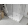 MEXEN/S - Sprchový kout zalamovací Lima 90x80, sklo čiré, chrom + vanička 856-090-080-00-00-4010