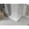 MEXEN/S - Sprchový kout zalamovací Lima 90x90, sklo čiré, chrom + vanička 856-090-090-00-00-4010