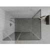 MEXEN/S - ROMA sprchový kout 70x80, grafit, chrom 854-070-080-01-40