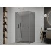 MEXEN/S - ROMA sprchový kout 80x90, grafit, chrom 854-080-090-01-40