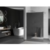 MEXEN/S - KIOTO Sprchová zástěna WALK-IN s poličkou a držákem ručníků 70 x 200, zrcadlové 8 mm, chrom 800-070-121-01-50