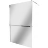 MEXEN/S - KIOTO Sprchová zástěna WALK-IN s poličkou a držákem ručníků 70 x 200, zrcadlové 8 mm, chrom 800-070-121-01-50