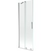 MEXEN/S - Velar Dvoukřídlá posuvná vanová zástěna 70 x 150 cm, transparent, chrom 896-070-000-01-01