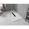 MEXEN/S - Toro obdélníková sprchová vanička SMC 150 x 80, bílá, mřížka černá 43108015-B