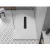 MEXEN/S - Toro obdélníková sprchová vanička SMC 200 x 80, bílá, mřížka černá 43108020-B