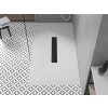 MEXEN/S - Toro obdélníková sprchová vanička SMC 180 x 90, bílá, mřížka černá 43109018-B