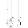 MEXEN/S - Mars radiátor + topná tyč 700 x 400 mm, 300 W, černá W110-0700-400-6300-70