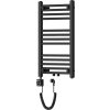 MEXEN/S - Mars radiátor + topná tyč 700 x 400 mm, 300 W, černá W110-0700-400-6300-70