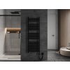 MEXEN/S - Mars radiátor + topná tyč 1500 x 500 mm, 600 W, černá W110-1500-500-6600-70