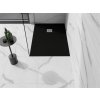 MEXEN - Stone+ sprchová vanička obdélníková 140x80, černá 44708014