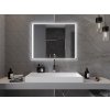 MEXEN - Zusa zrcadlo s osvětlením 100 x 80 cm, LED 600 9808-100-080-611-00