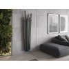 MEXEN - Omaha otopný žebřík/radiátor 1800 x 420 mm, 655 W, antracit W208-1800-420-00-66